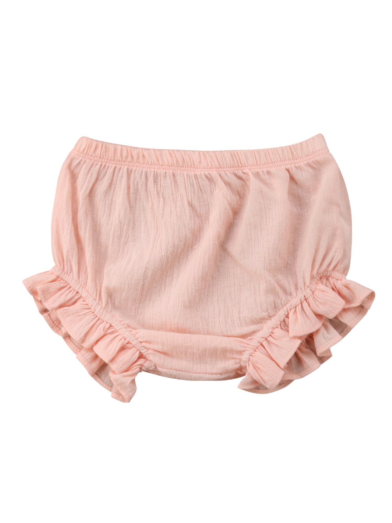 Lanhui Baby Ruffle Bloomer Nappy Infant Girl Bowknot Underwear Panty Diaper