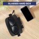 thumbnail image 4 of Nylon Eyeglasses Hard Case Anti-Shock Molle System Sunglasses Pouch Portable Waterproof Sunglasses B, 4 of 5