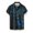 Sky Blue, variant on T-Shirts for Men Short Sleeve Pocket Gradient Button Turndown Collar Casual Printing Lapel Shirt Black XXL
