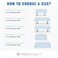 thumbnail image 4 of Linentablecloth 60 X 102-Inch Rectangular Polyester Tablecloth White, 4 of 5