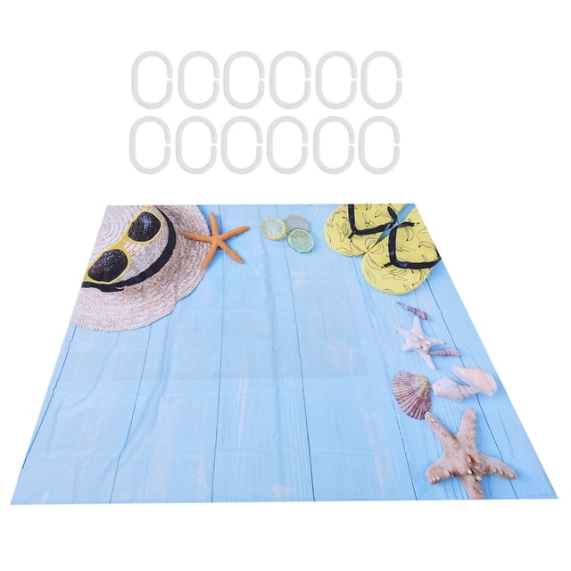 Cortina De Ba?o, Elástica, Hermosa, Impermeable, Para Ducha, A Prueba De Arrugas, Colorida, Para Ba?o Público, Para Decoración De Ba?o Familiar Para Mujeres, Hombres Y Ni?os ANGGREK Ocean Broad Surfboard Fins