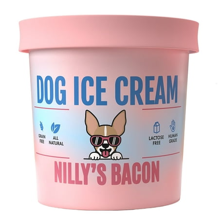 Healthy Dog Ice Cream Mix - Bacon Flavored Dog Treats