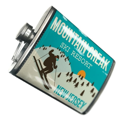 

NEONBLOND Flask Mountain Creak Ski Resort - New Jersey Ski Resort