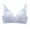 #2_Light Blue, variant on Clean Pregnant Women Bra Open Button Nursing Underwear Cotton Underwire Brassiere Lightweight Suitable Front Closure Everyday Bras Plain Breastfeeding Corset
