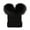 Black, variant on SPRING PARK Baby Hat Knitted Hat Winter Thickened Ribbed with Double Fluffy Pompom Ball Ear Warmer Infant