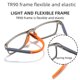 thumbnail image 1 of Gafas de presbicia con protección contra la luz azul y orientadas al deporte, protección ocular ultraligera, gafas de lectura neutras orientadas al deporte para personas mayores, 1 of 1