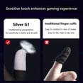 thumbnail image 2 of 2 uds guantes de manga de dedo pulgar para juegos con pantalla táctil a prueba de sudor para PUBG, 2 of 2