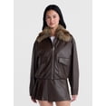 thumbnail image 5 of Madden NYC Women's Faux Fur Bubble Jacket, Sizes XXS-XXL, 5 of 6