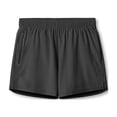 thumbnail image 5 of Men's Workout Running Shorts Quick Dry Active 4 Inches Shorts with Zipper Pockets, Lightweight, Breathable Black, 5 of 6