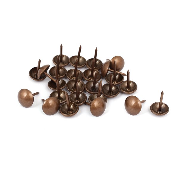 7/16" Dia Round Head Thumbtack Upholstery Decorative Tack Nail Pushpin