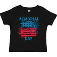 thumbnail image 3 of Inktastic Memorial Day Distressed American Flag with Fireworks Boys or Girls Toddler T-Shirt, 3 of 5