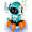 Orange, variant on Robot Toy for Kids,Smart Electronic Walking Dancing Robot Toys with Flashing Lights and Music,Toddler Toys for Birthday Christma for 3+ Boys Girls,Orange