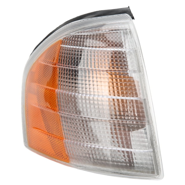 Luz de curva delantera para coche, lámpara de señal de esquina de repuesto para W202 1993-2001, estándar de EE. UU., Color dual, derecha, 2028261043