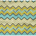 thumbnail image 4 of oneOone Organic Cotton Poplin Twill Fabric Chevron Geometric Decor Fabric Printed BTY 42 Inches Wide, 4 of 4