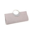 thumbnail image 2 of Narrster 1Pc Fashion Glitter Handbag Fashion Evening Clutch Magnetic Snap Purse for Wedding Dinner(Beige), 2 of 10