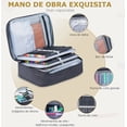 thumbnail image 3 of Estuche Para Lapices 72 Ranuras Lapiceras Organizadoras Modelo Negro, 3 of 4