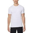 thumbnail image 2 of Mens 2pack Short Sleeve Crew Neck Wicking Tee, White, XLarge, 2 of 3
