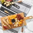 thumbnail image 4 of Cuisipro Fiber Wood Handle, 18 x 7.5 x 0.25in, Natural Cutting Board, 4 of 5