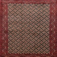 thumbnail image 1 of Ahgly Company Machine Washable Indoor Square Traditional Saffron Red Area Rugs, 7' Square, 1 of 7