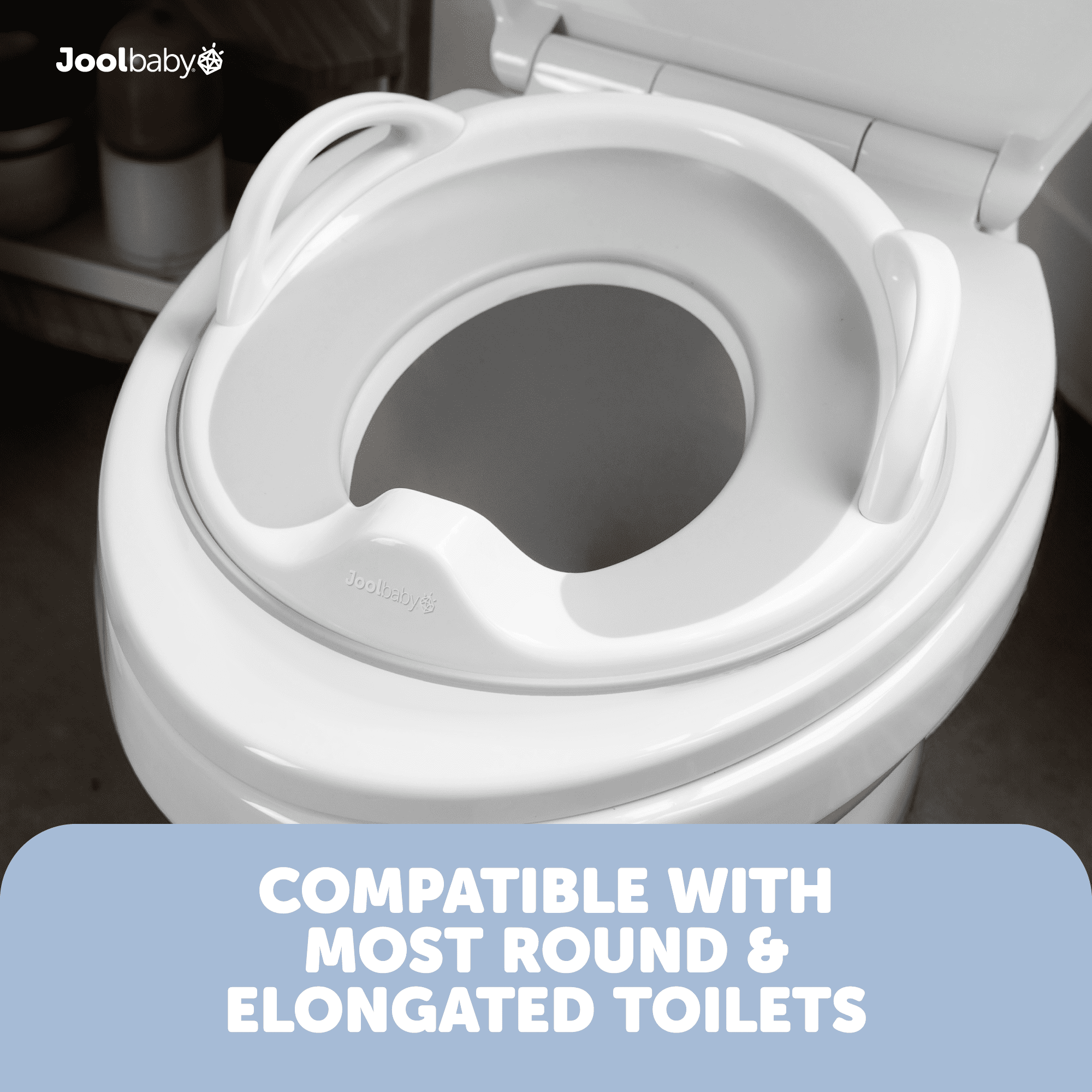 Childlike Behavior Potty Training Toilet Seat - Comfortable Toddler Potty - Ergonomic And Portable Toilet For Kids - Easy To Clean Potty Seat For Toddlers And Babies Toilet Training - Gray