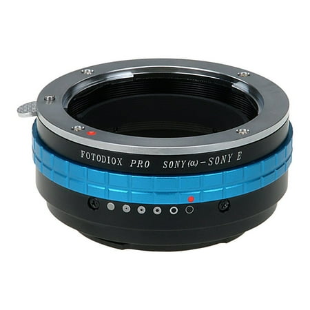 Fotodiox Pro Lens Mount Adapter - Sony Alpha A-Mount (and Minolta AF) DSLR Lens to Sony Alpha E-Mount Mirrorless Camera