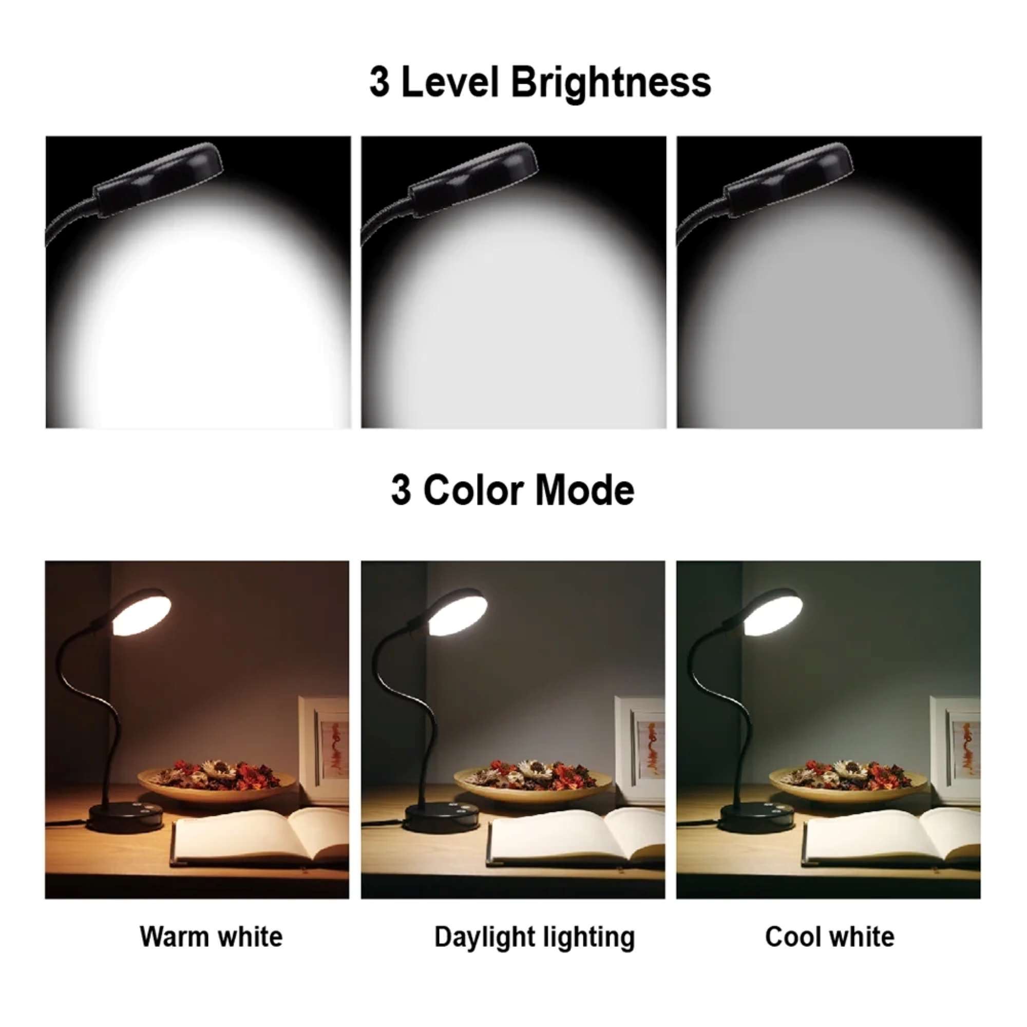 Mainstays LED Desk Lamp with USB Port photo 3