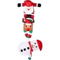 thumbnail image 2 of Matladin 7.5ft Christmas Inflatable Snowman Santa Claus Reindeer, Christmas Decoration with LED Lights, Built in Blower Stakes & Tethers for Outdoors, 2 of 9
