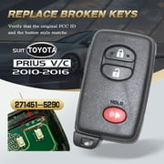 Smart Key Proximity Remote Fob for Toyota Prius / Prius C / Prius V 2010 - 2016