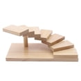 thumbnail image 4 of 7-Tier Food Bakery Display Stand Commercial Wooden Food Exhibition Plates USA, 4 of 12