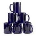 thumbnail image 1 of Bycnzb 12oz coffee mug set of 6 Coffee Mugs for Coffee, Tea, Cocoa, Milk(cobalto), 1 of 5