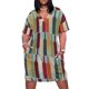 thumbnail image 1 of Vestido de verano para mujer Wine Cellar Blue Mood con bolsillos sueltos 2025, 1 of 6