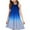 Sky Blue, variant on ZACPNCV Girls' Sleeveless Gradient Dress Summer Casual Sundress Skater Swing Twirly Halter Dress Black 11-12 Years