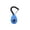 Blue, variant on Dog Training Clicker, White Portable Pet Training Clicker with Wrist Strap, 1 Pack Lightweight Pet Behavior Training Tool for Puppy Kitten Small Medium Large Dogs for Obedience Agility Outdoor Indoor