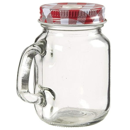 12 Pack Mason Jars Mini Clear Mason Jar Set With Decorative Lids