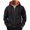 Black # Mens Shirts, variant on Mens Long Sleeve Sweatshirts Fashion Winter Zipper Workout Pockets Hoodie Stylish Plain Tops for Men Hooded
