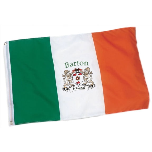 Barton Irish Coat of Arms Flag - 3'x5' foot.