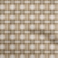 thumbnail image 1 of oneOone Georgette Viscose Light Brown Fabric Check Sewing Material Print Fabric By The Yard 42 Inch Wide, 1 of 5