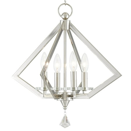 

Livex Lighting Diamond 4 Light Mini Chandelier