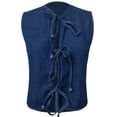 thumbnail image 5 of Lixiuxyad Popcorn Tops for Women Women's Washed Belted Vest Stylish And Versatile, 5 of 6