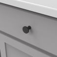 thumbnail image 5 of Belwith-Keeler B078788MB 1.25 in. Anders Cabinet Knob, Matte Black, 5 of 7