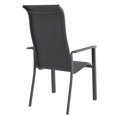 thumbnail image 3 of Mainstays Charleston Patio Stacking Chair - Black, 3 of 6