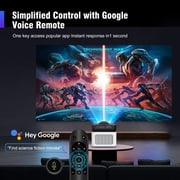 Magcubic HY450 4K Support Native 1080P Ultra Short Throw Projector, 900ANSI, Auto Focus & Correction with WiFi 6, BT5.4, Dual Speakers, Home Theater & Outdoor Movie Night HY450