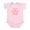 Petal Pink, variant on CafePress - Tesla Body Suit - Baby Light Bodysuit, Size Newborn - 24 Months