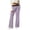 Purple, variant on Ashirexll Womens Summer Pants, Casual Pants for Women, High Waisted UPF 50 Elastic Waist Stretchy Trousers