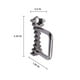 thumbnail image 4 of Fiudx Llave para Soporte de Árbol de Levas, Herramienta de Mantenimiento Automotriz, Material Metálico Duradero, Llave Fija de Precisión para Árbol de Levas, Fácil Desmontaje Del Vehículo, Mantenimie, 4 of 4
