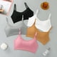 thumbnail image 4 of Enroscado Color Sólido Algodón Sling Wrap Pecho Antideslumbrante Cómodo Transpirable Minimizador Sujetador Ropa Interior Mujeres, 4 of 5