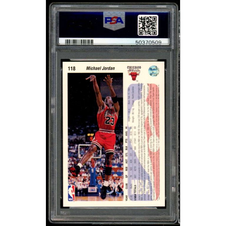 Michael Jordan Card 1992-93 Upper Deck International