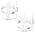 thumbnail image 2 of WEUVEB 1Jgo Para Servilletas Con Cruz Para De Bautizos Y, 2 of 7