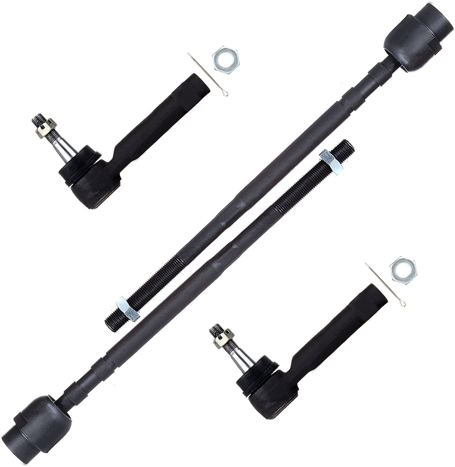 CCIYU Inner Tie Rod Ends Outer Tie Rod Ends Compatible fit for 0409