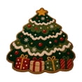 thumbnail image 3 of KKOUHVY Christmas Tree Door Rug, Non-slipped & Absorbent Christmas Door Mat, Soft Cozy Xmas Front Door Rug for Holiday Indoor Entryway, 24x24 inch, 3 of 6